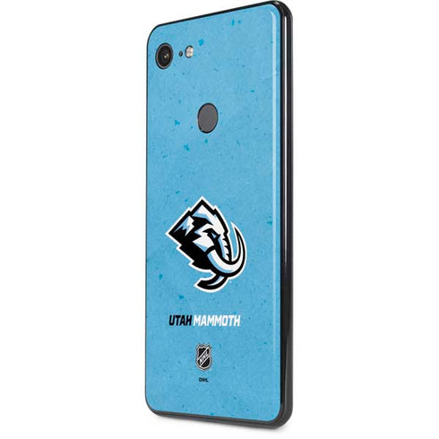 NHL Utah Mammoth Distressed Blue Google Pixel 3 XL Skin